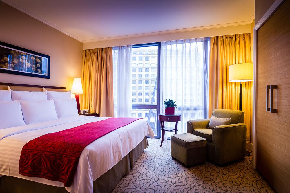 London Marriott Hotel Canary Wharf Bagian luar foto Deluxe room